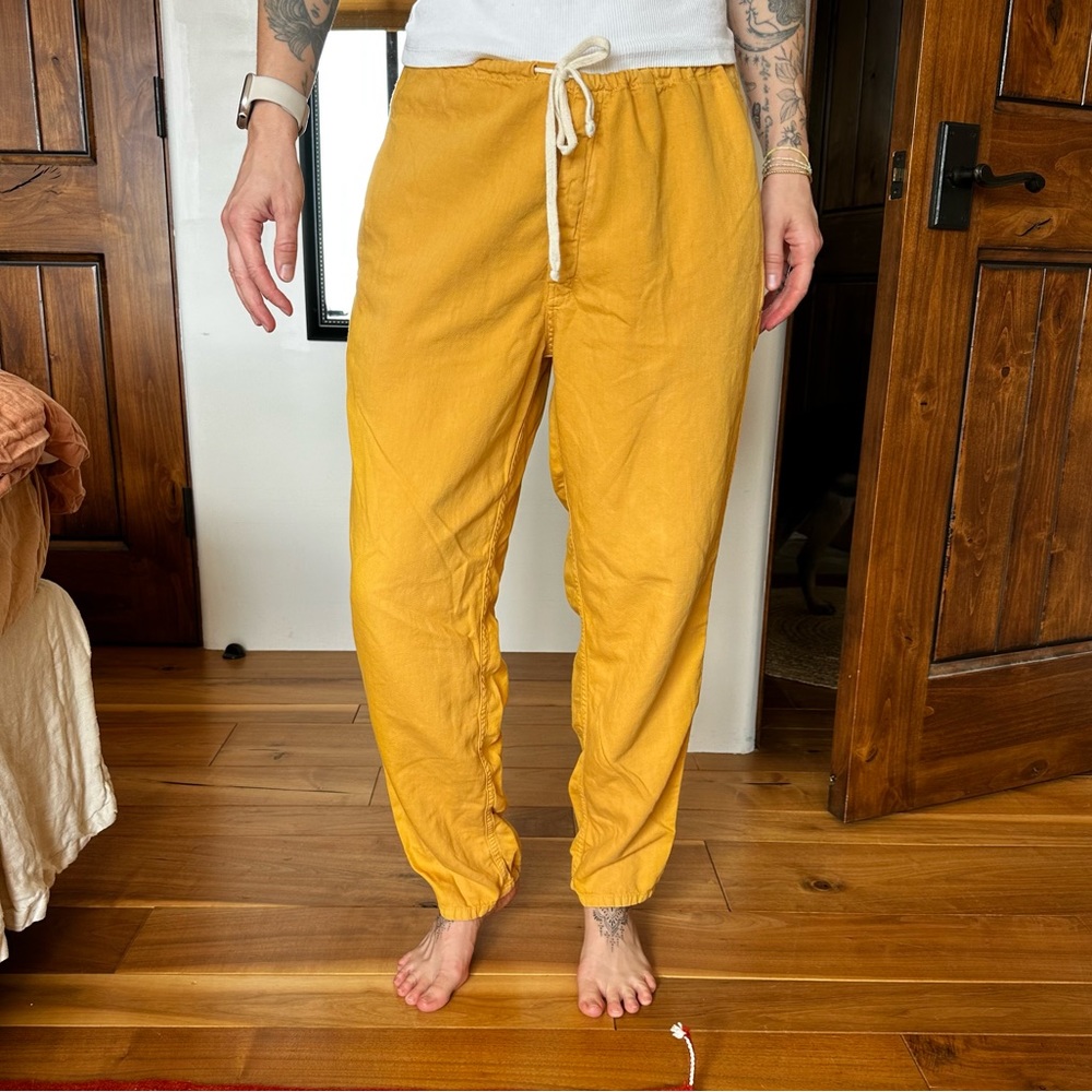 Lounge pant in amber by Imgone + Willie, XS